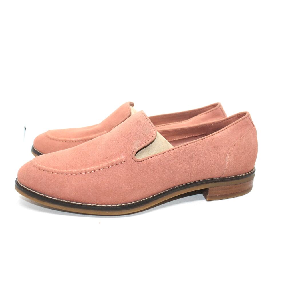 Sperry Women's Fairpoint Dusty Rose Suede Loafers sz 9.5M NEW - Picture 2 of 4